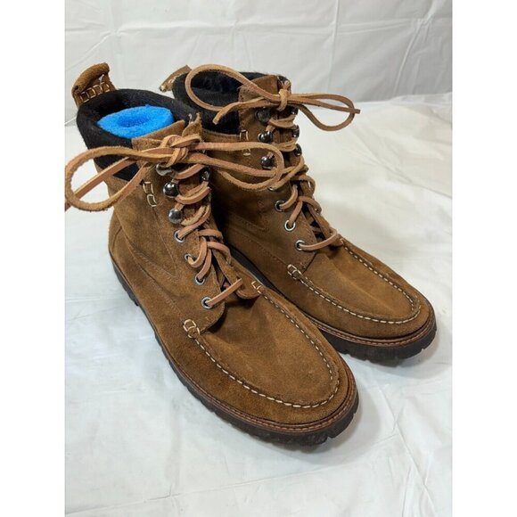 MI/MAI SUEDE Leather Ankle Boots SIZE 10 - Picture 1 of 9